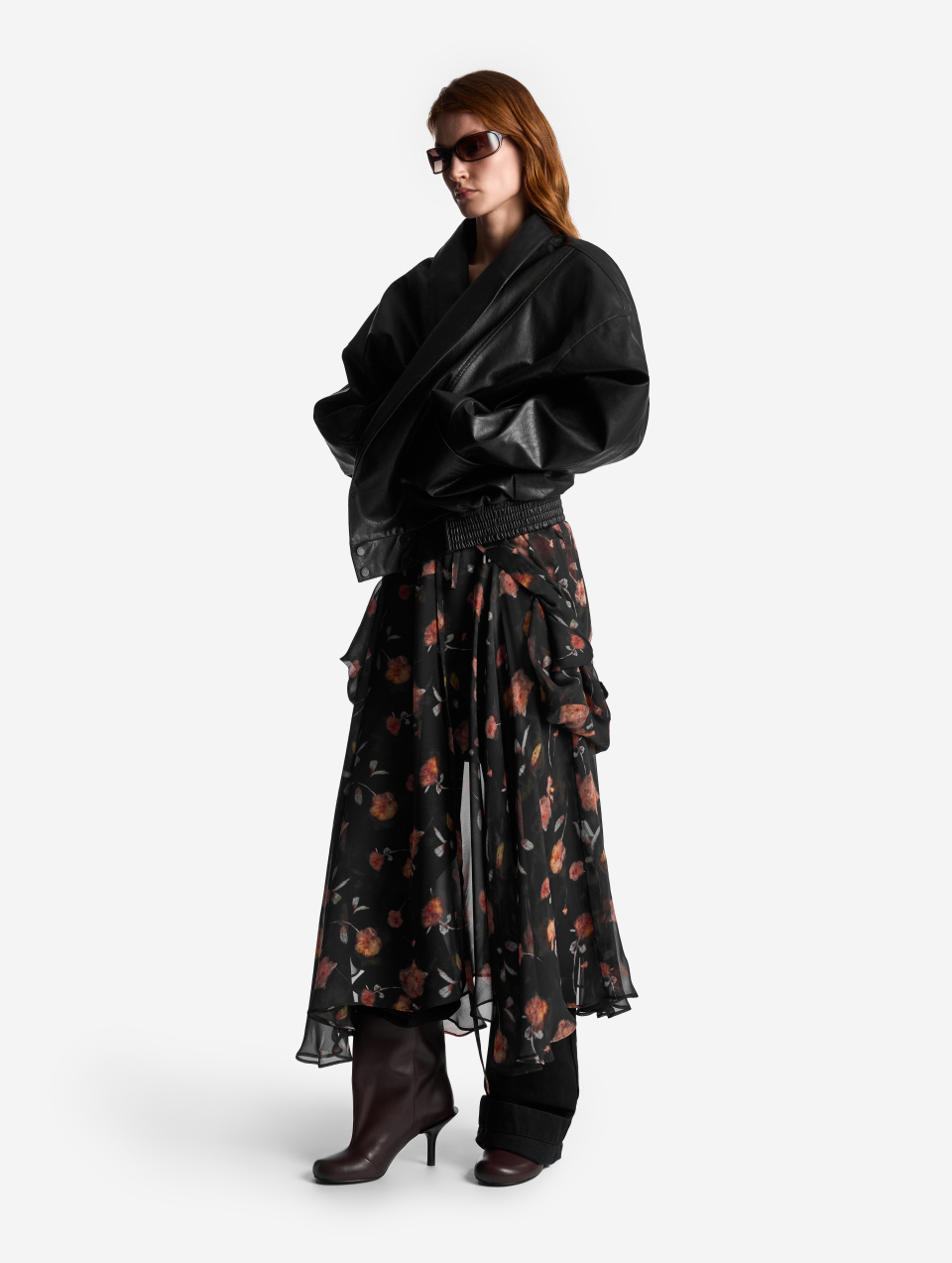 Платье-трансформер из шифона, фото 2