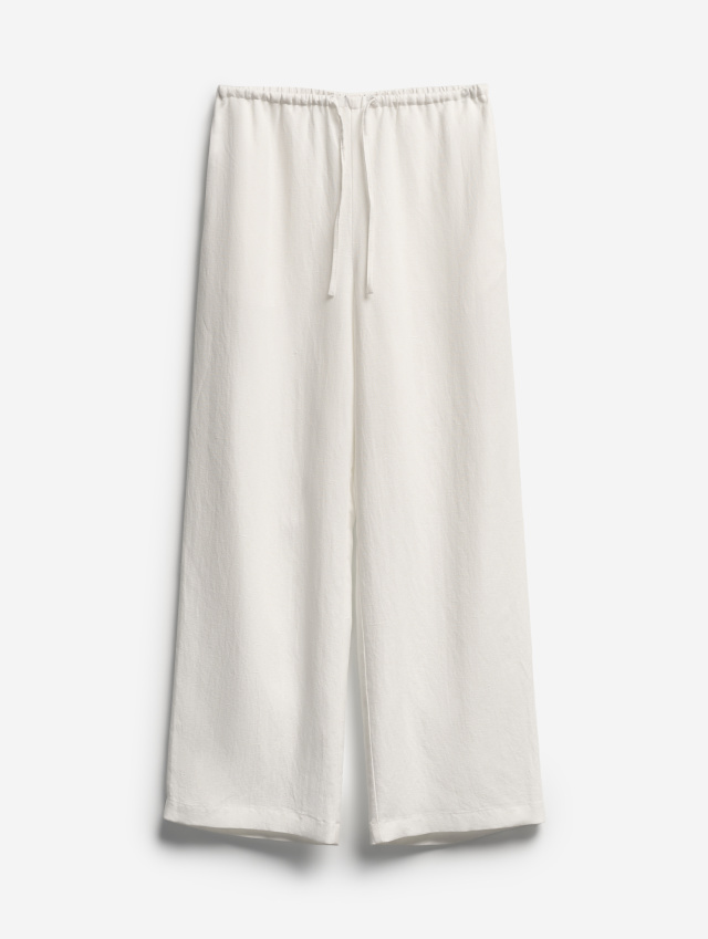 Пижамные брюки из тонкого льна