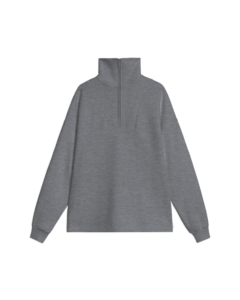 Свитшот с воротником на молнии, фото 1