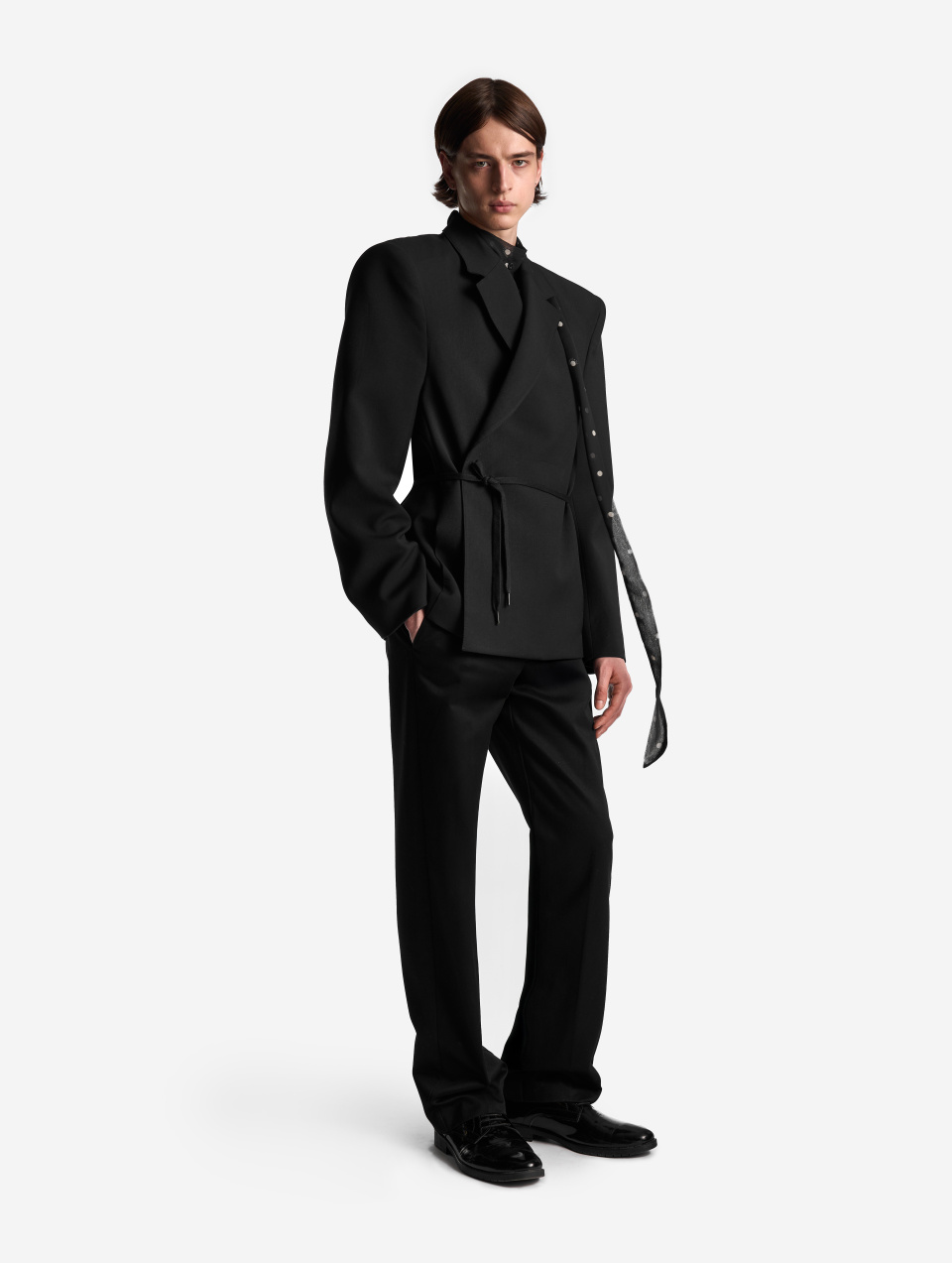 Пиджак плоского кроя , фото 1