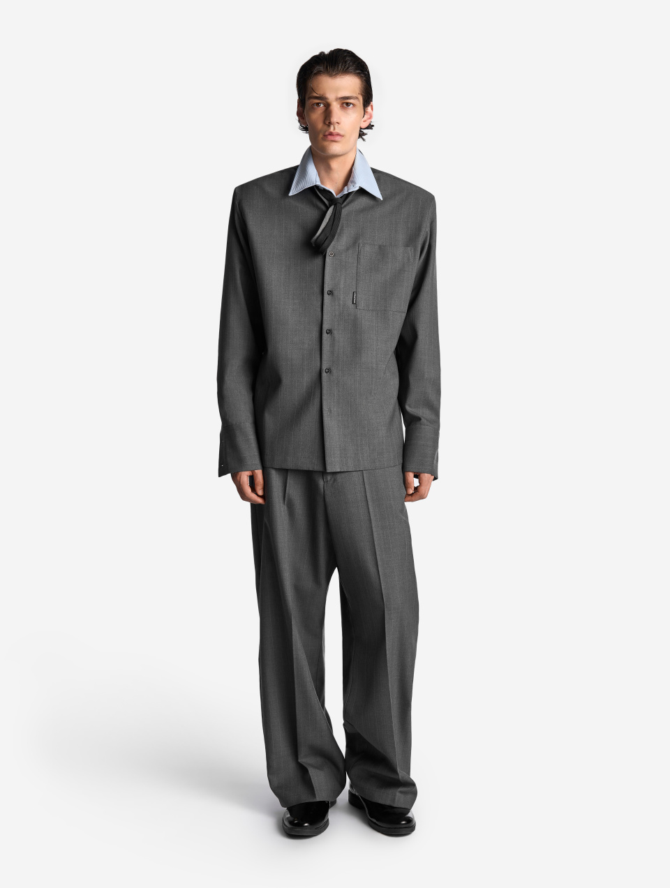 Классические брюки в полоску, фото 8