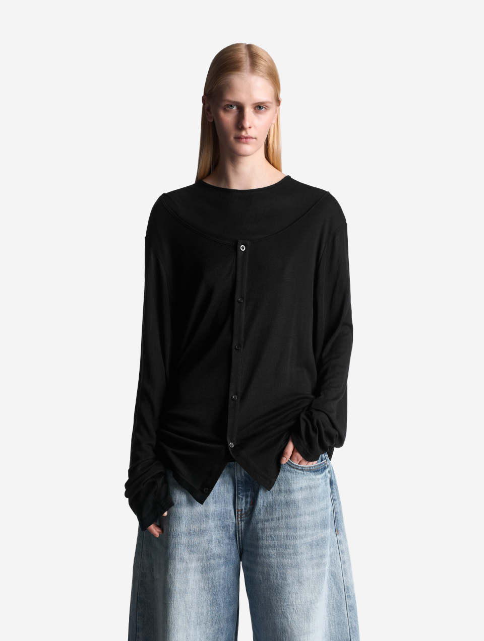 Джинсы О-силуэта, фото 8