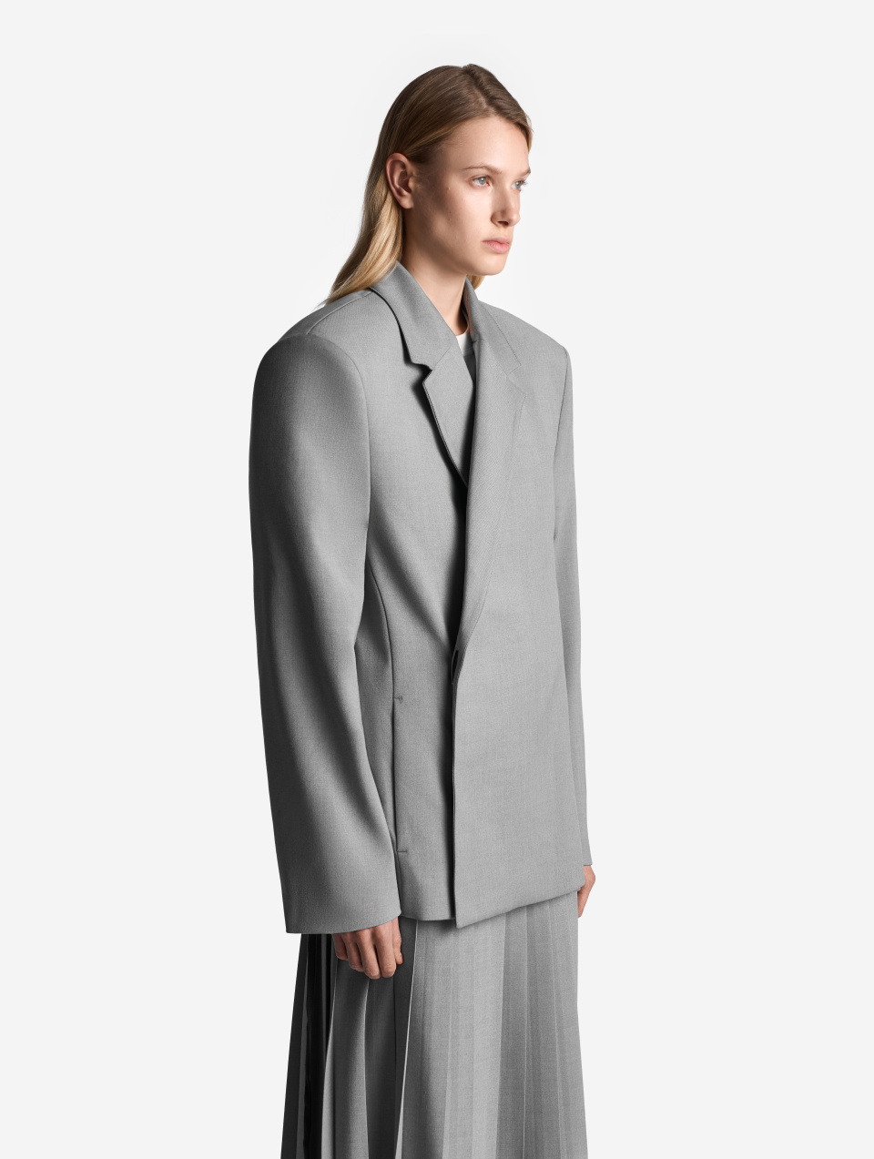 Пиджак плоского кроя , фото 5