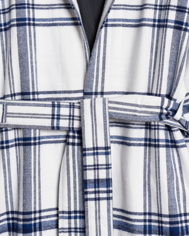 Пальто-халат из фланели 