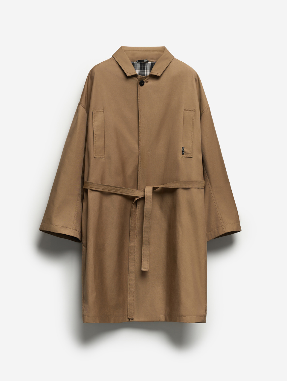 Тренч D-силуэта, фото 9