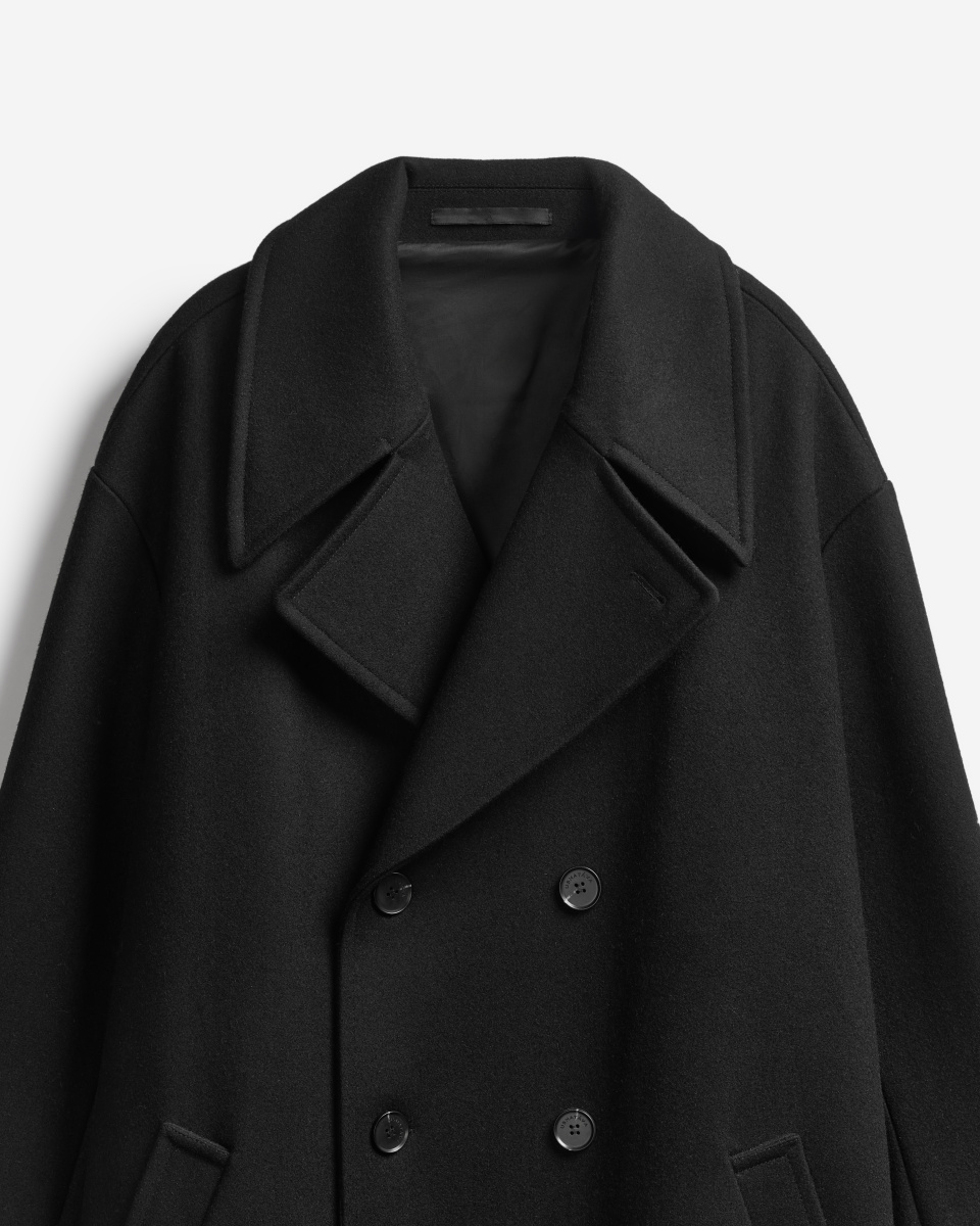 Пальто макси с широкими лацканами, фото 6