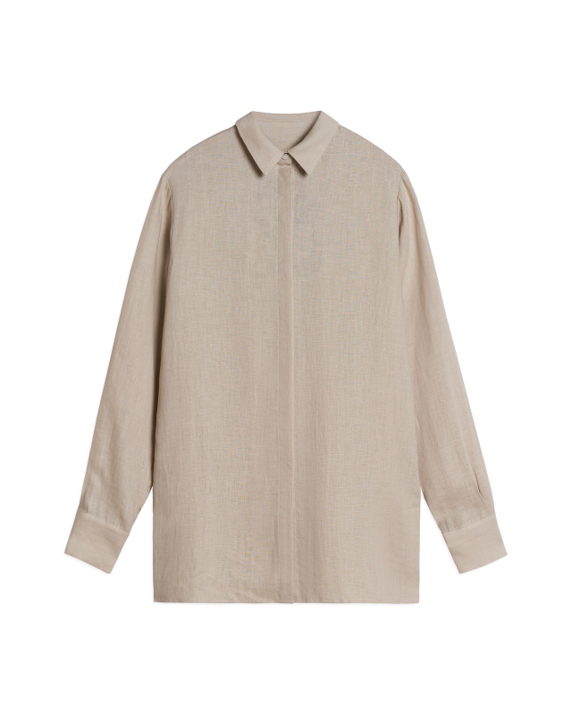 Рубашка из тонкого льна