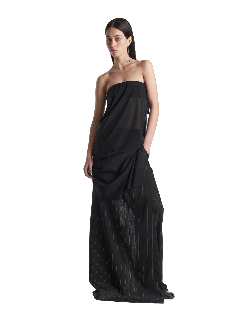 Платье-бандо из сетки, фото 6