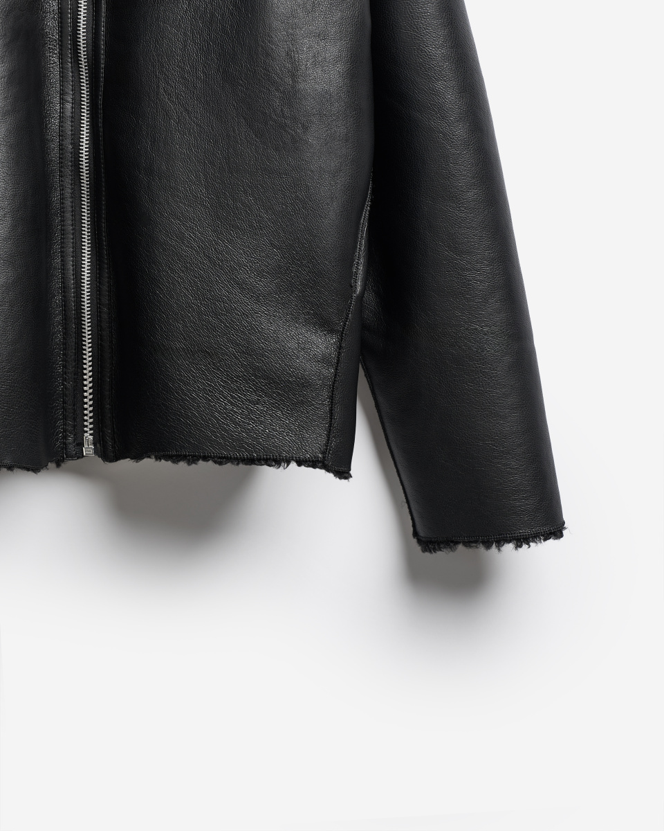 Двухсторонняя куртка-дубленка, фото 5