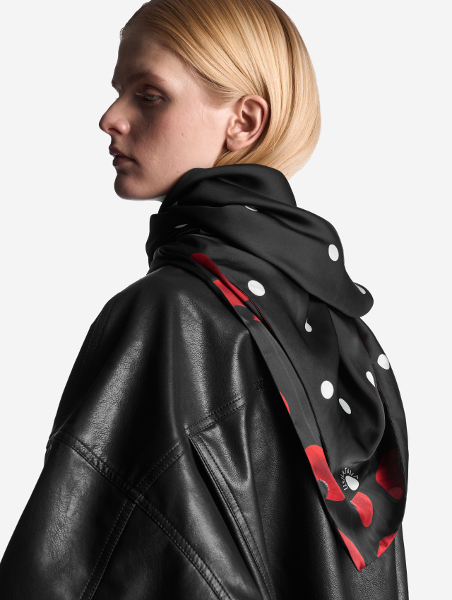 Двухсторонний платок мини SS26