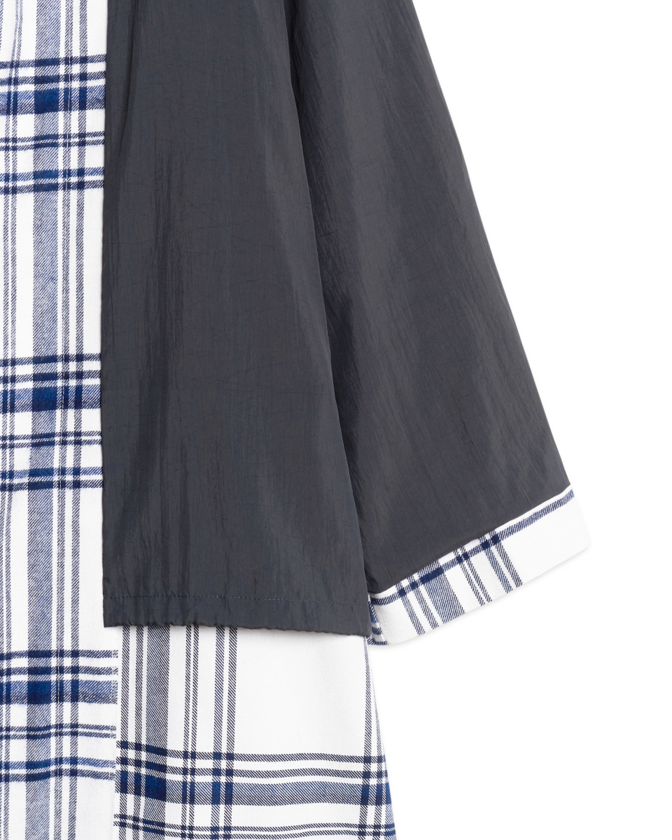 Пальто-халат из фланели , фото 6