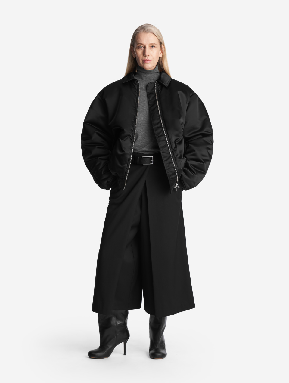 Тонкая трикотажная водолазка, фото 9