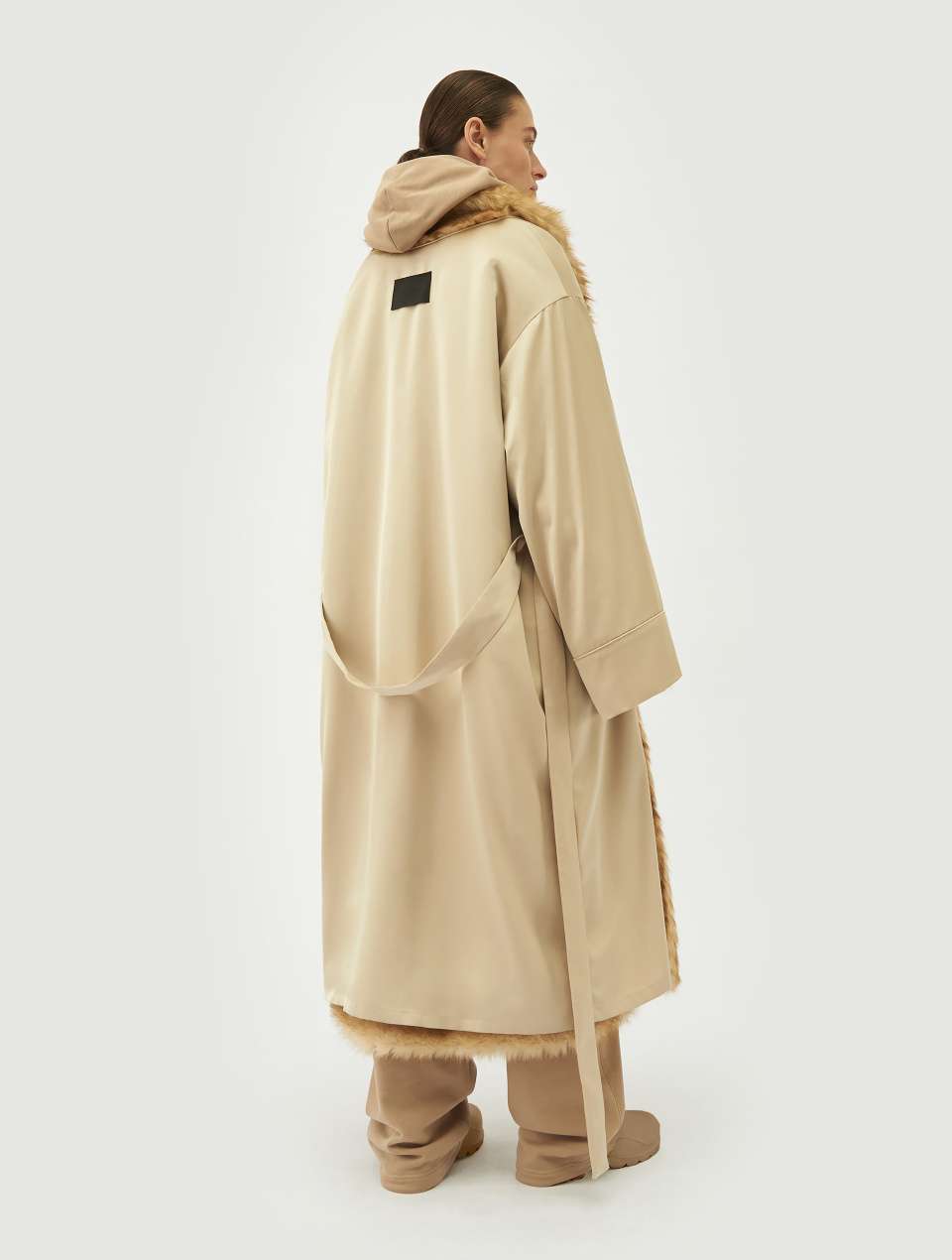 Шуба с шалевым воротником , фото 2