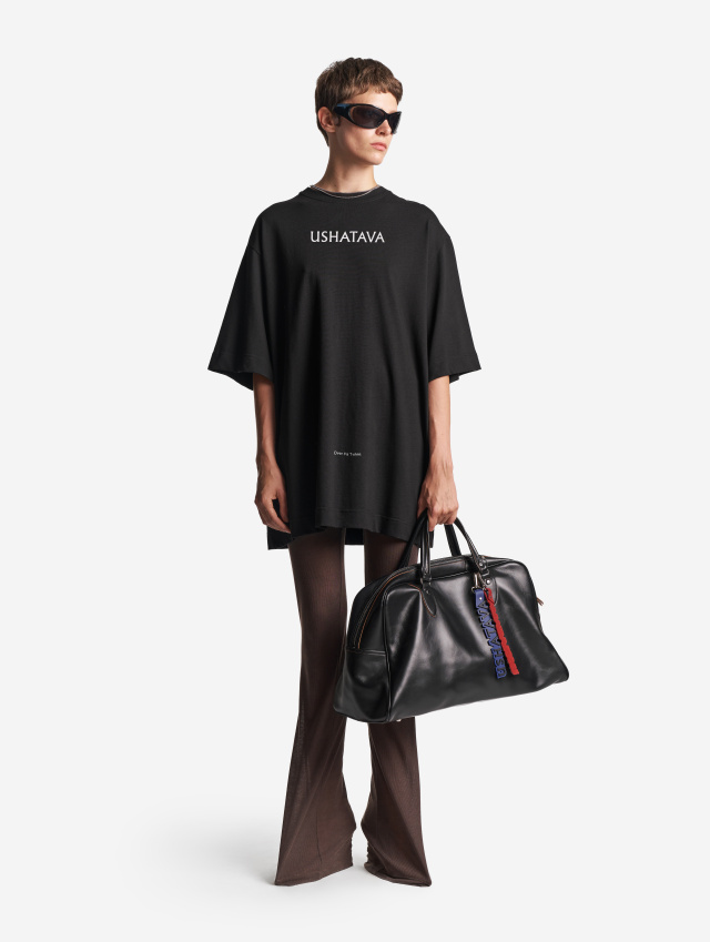 Тонкие трикотажные леггинсы Bootcut