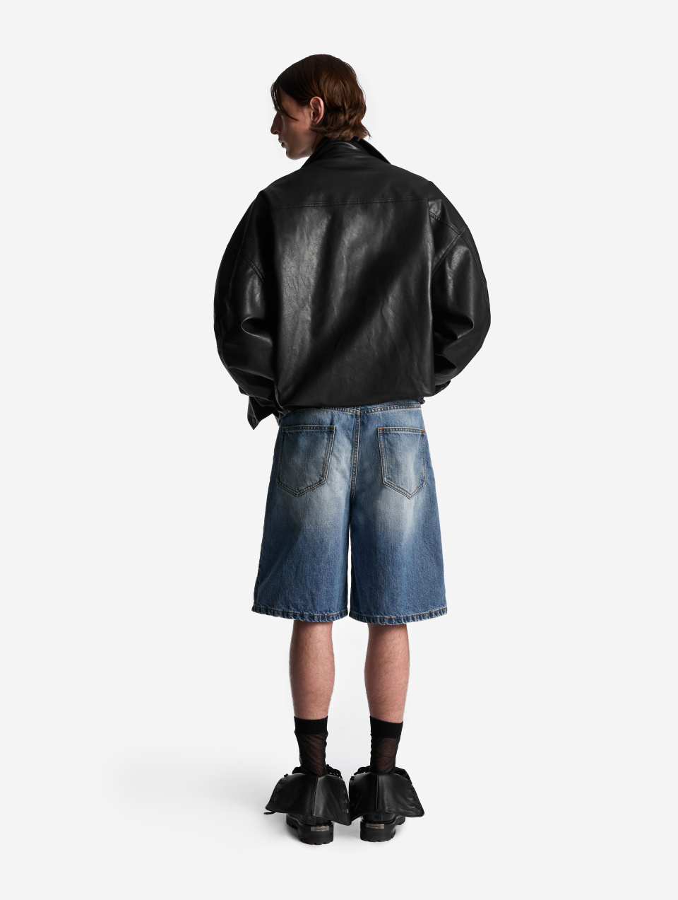 Куртка Type 3 из эко-кожи, фото 4