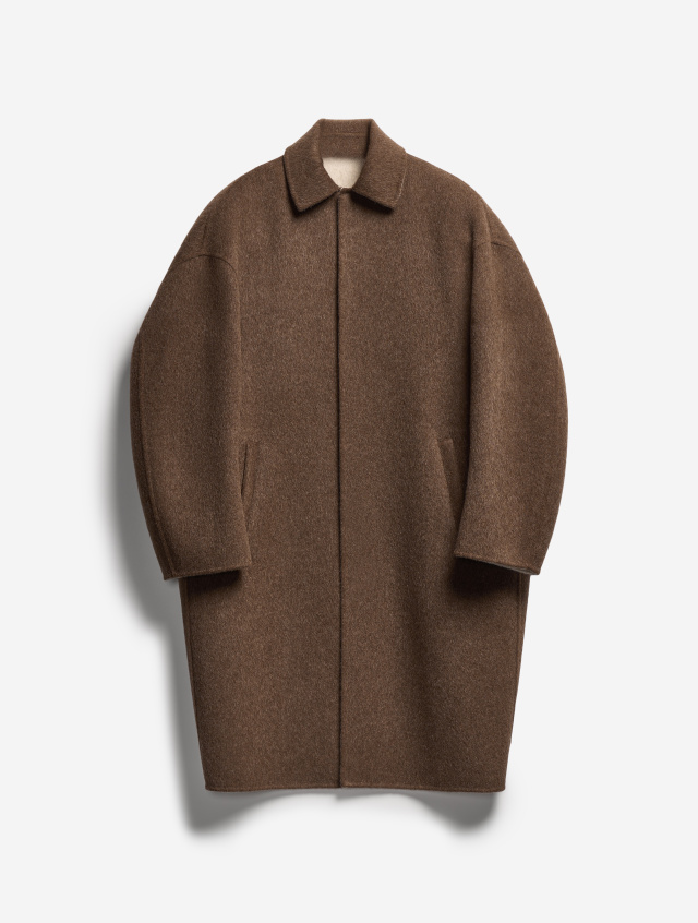 Пальто О-силуэта