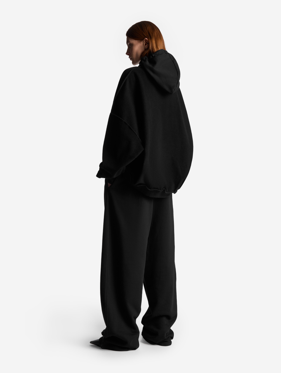 Брюки Baggy из футера, фото 6