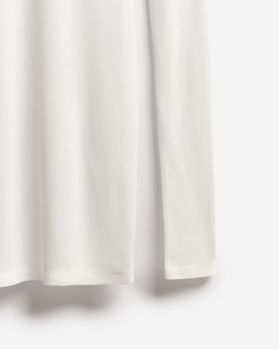 Тонкий трикотажный лонгслив Slim Fit, фото 9