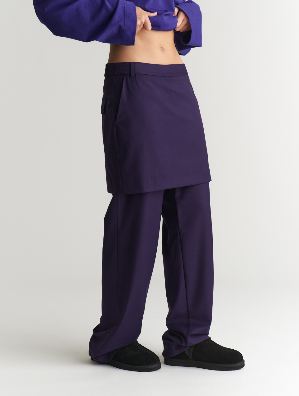 Брюки с юбкой, фото 2