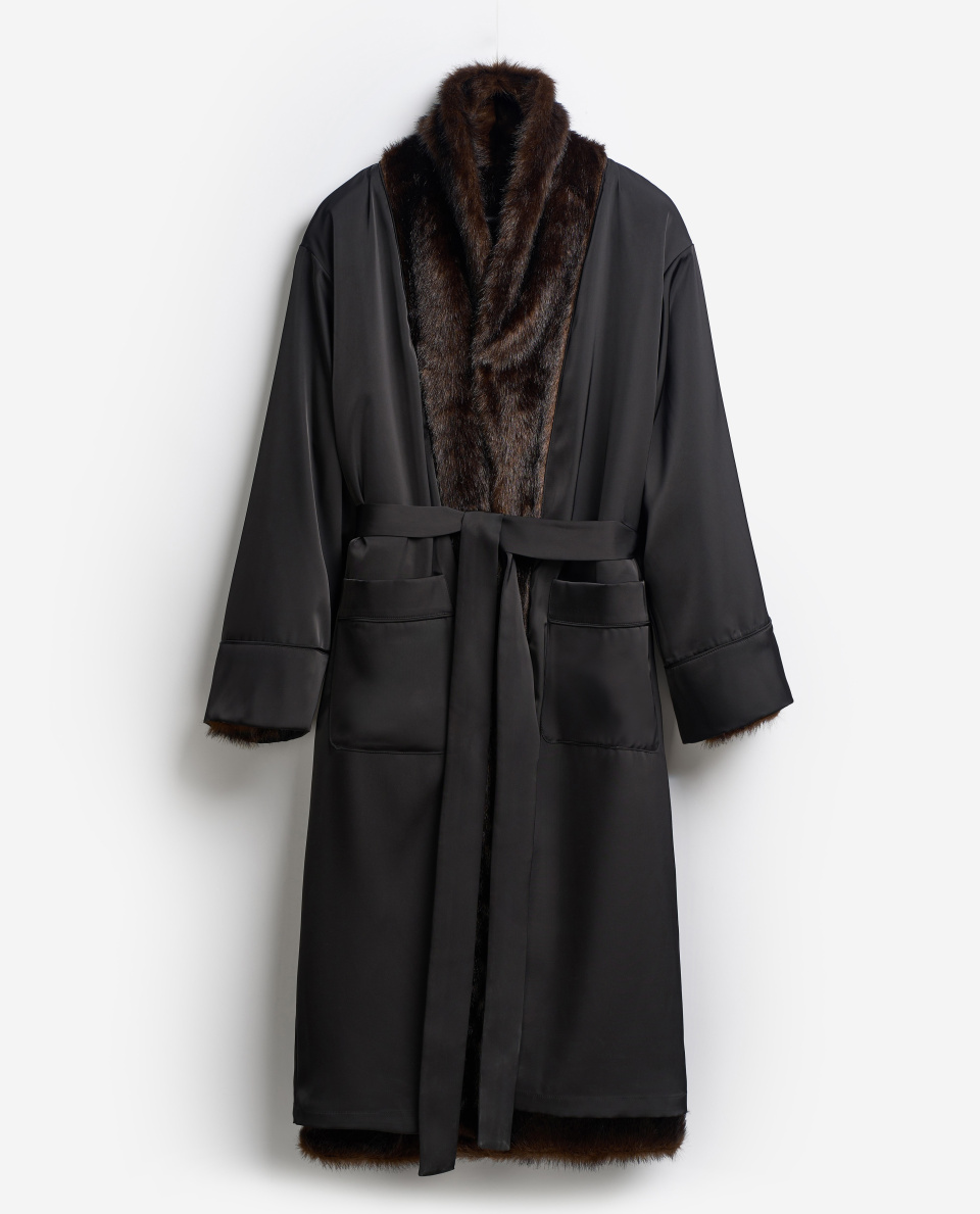 Шуба с шалевым воротником , фото 13