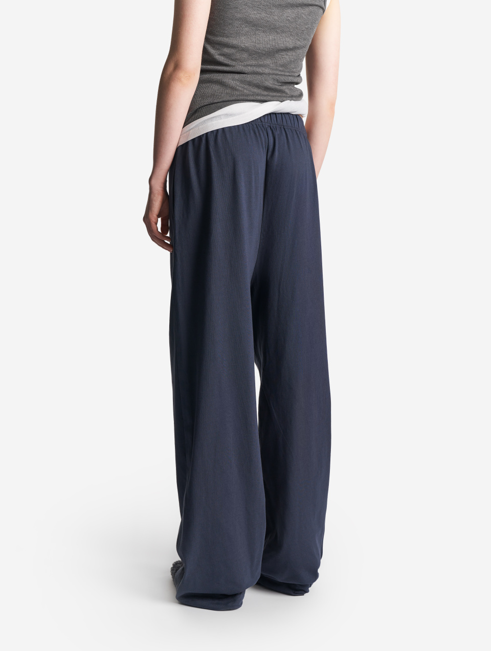 Прямые трикотажные брюки, фото 3