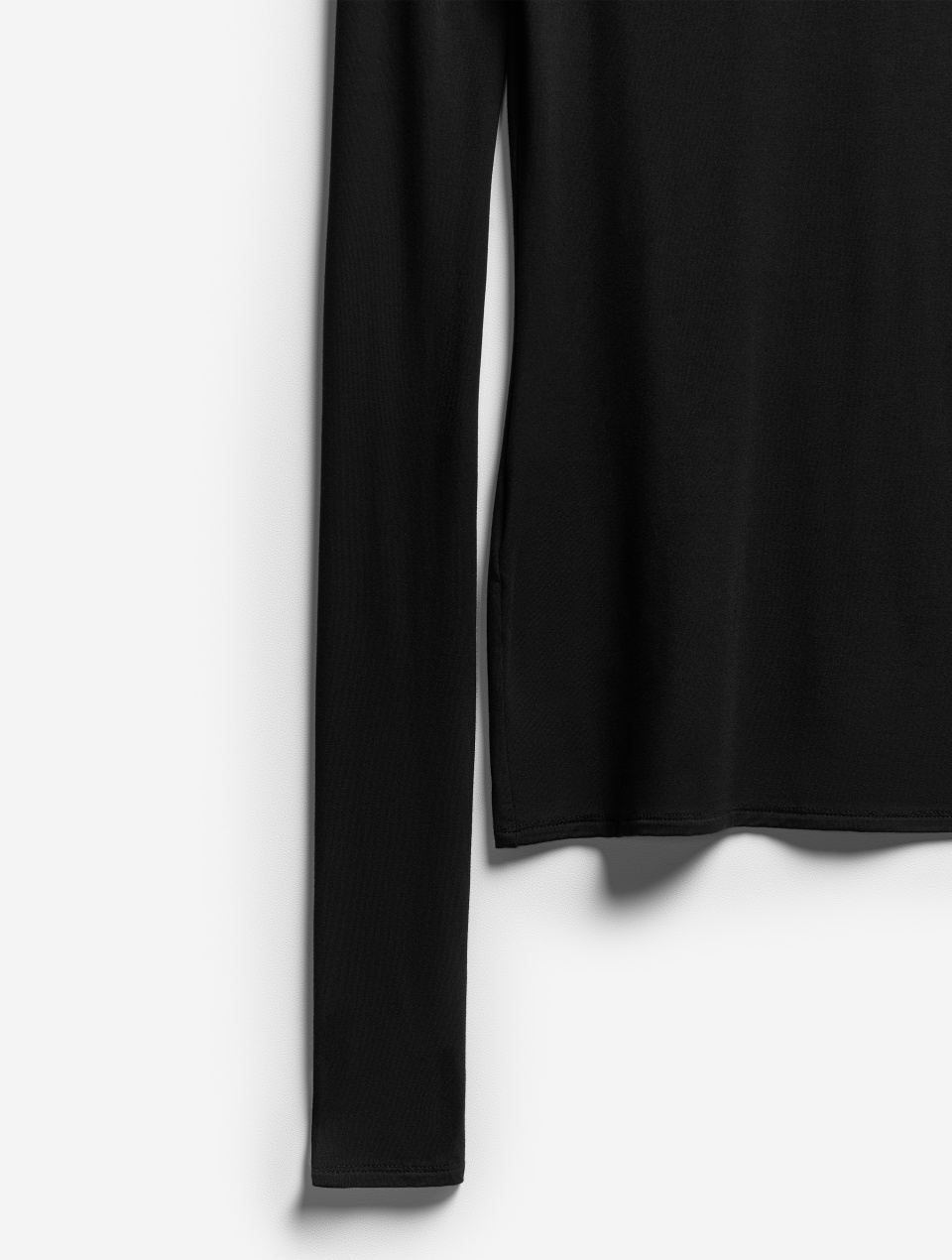 Обтекаемый лонгслив из трикотажа, фото 5