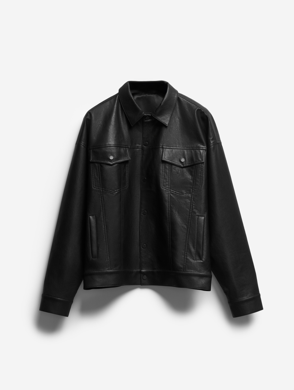 Куртка Type 3 из эко-кожи, фото 6