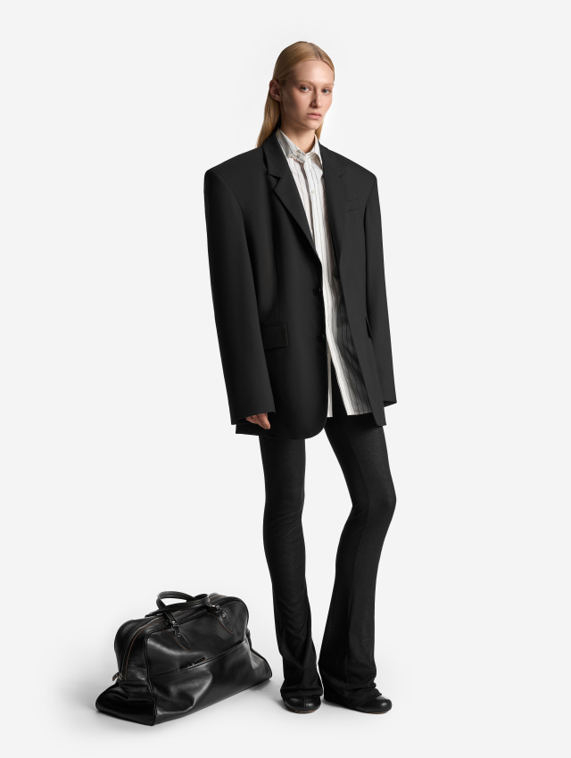 Тонкие трикотажные леггинсы Bootcut