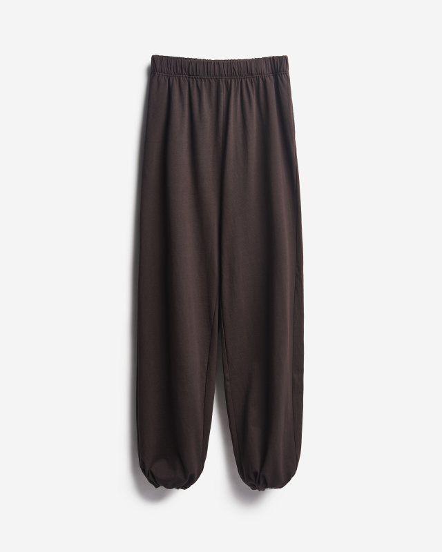 Прямые трикотажные брюки