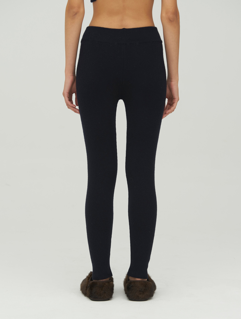 Вязаные леггинсы из эко-шерсти, фото 3