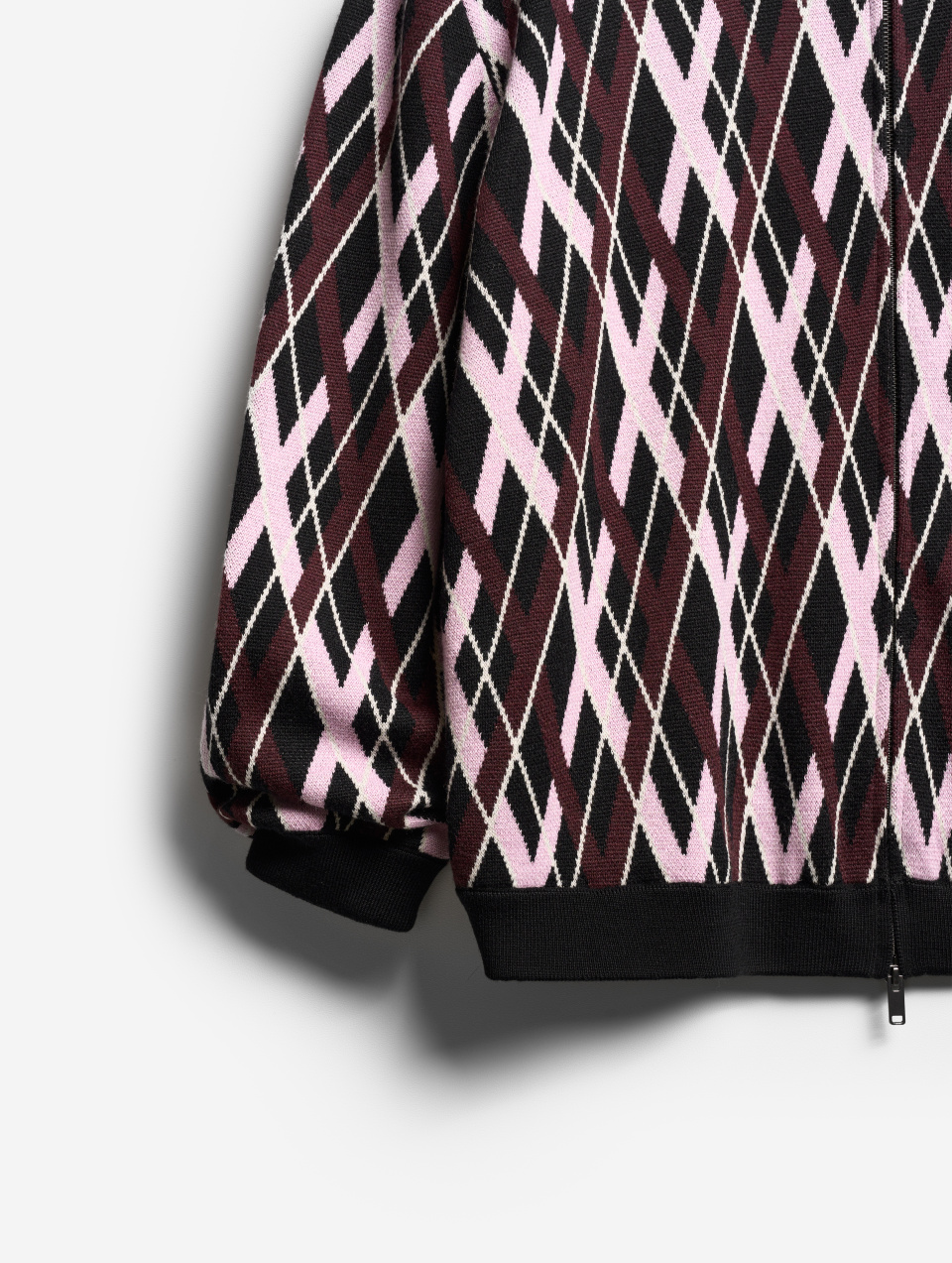 Вязаный бомбер, фото 9